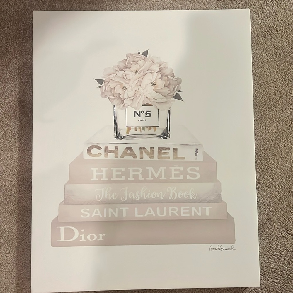 Chanel canvas picture 16 x 20